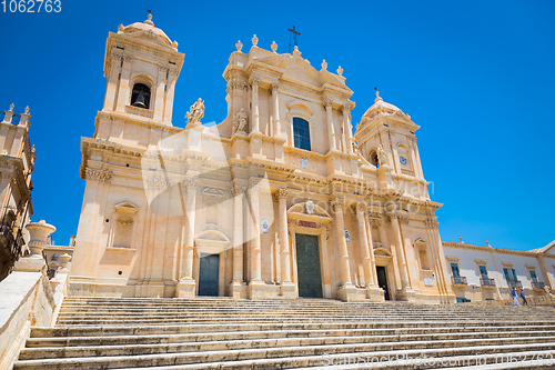 Image of NOTO, ITALY - San Nicolò Cathedral, UNESCO Heritage Site