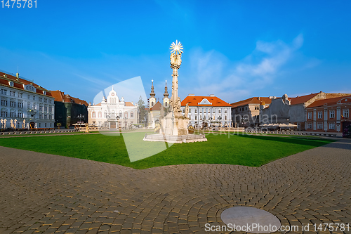 Image of Union Square in Timisoara