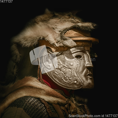 Image of Portrait of Legionary in Mask