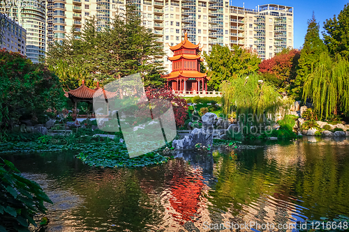 Image of Chinese Garden of Friendship in Sydney, Australia