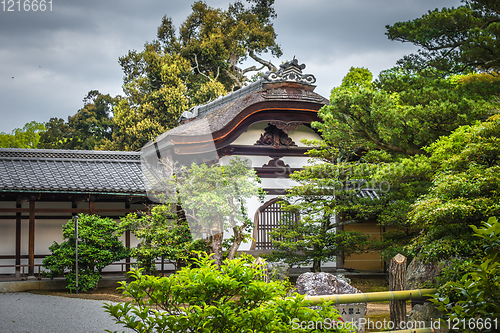 Image of Building in Kinkaku-ji temple, Kyoto, Japan
