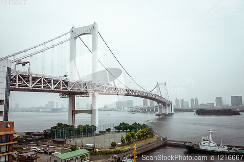 Image of Rainbow bridge, Tokyo, Japan