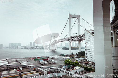 Image of Rainbow bridge, Tokyo, Japan