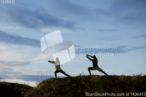 Image of Young multiethnic international couple outdoors