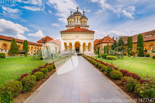 Image of Coronation Cathedral in Alba Carolina Citadel 