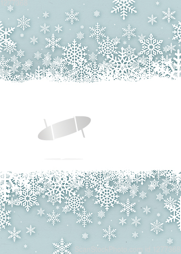 Image of Christmas greetings card background