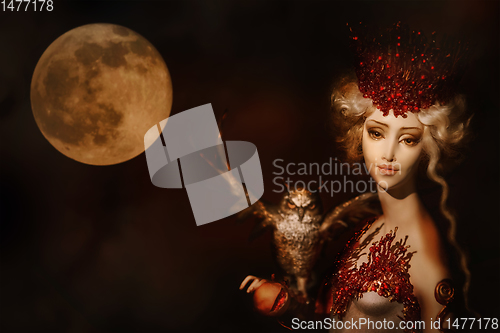 Image of Doll by Elena Tuminskaya - "Messengers of the Night" 