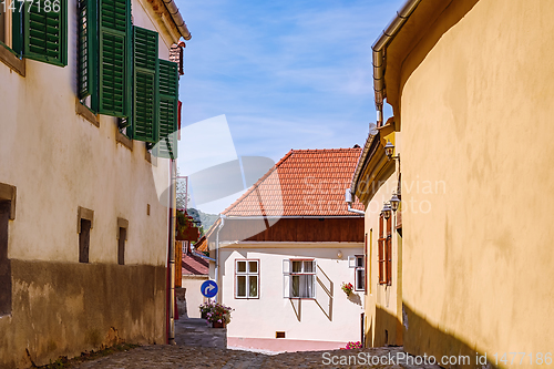 Image of Street in Sighisoara