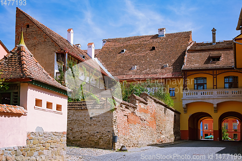 Image of Small Medieval Fortified City