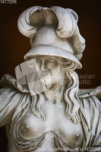 Image of Portrait of an ancient hero