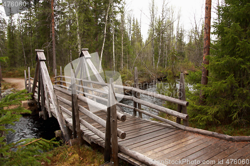 Image of Wooden bridge