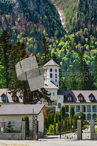 Image of Caraiman Monastery in Romania