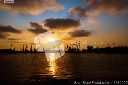 Image of Sunset over Harbour