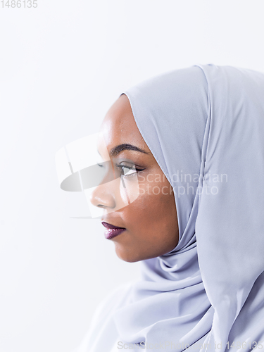 Image of young afro beauty