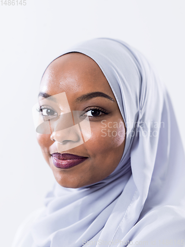 Image of young afro beauty