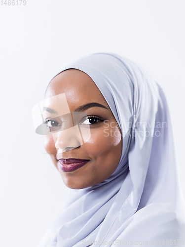 Image of young afro beauty