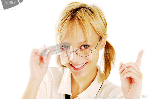 Image of Girl in a school uniform