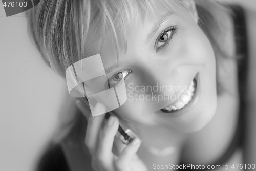 Image of Girl with phone
