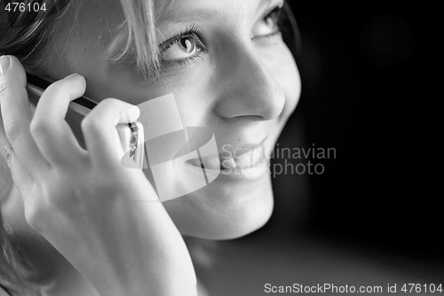 Image of Girl with phone