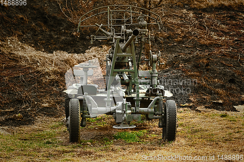 Image of An Old Artillery Gun