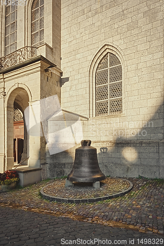 Image of Bell near the temple in Lindau