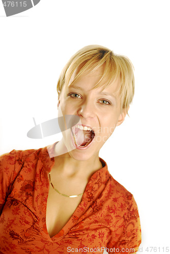 Image of Shouting girl