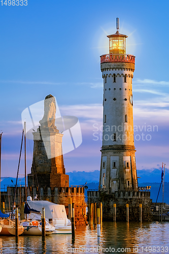 Image of Lighthouse in Lindau