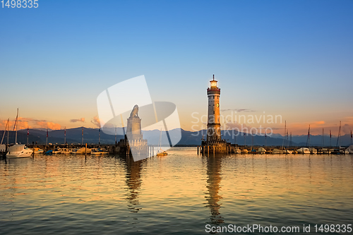 Image of Harbour entrance of Lindau