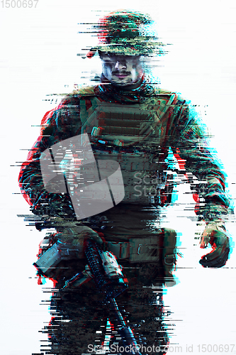 Image of soldier glitch