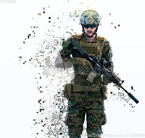 Image of soldier glitch