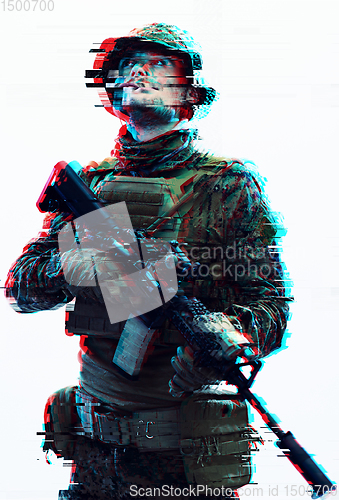 Image of soldier glitch