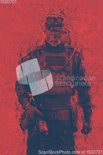 Image of soldier glitch