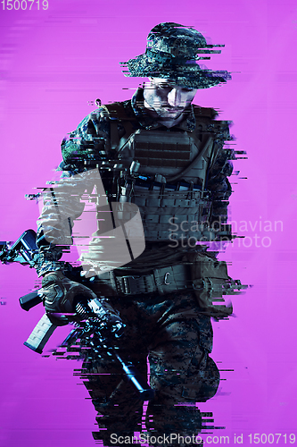 Image of soldier glitch