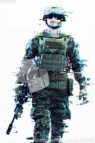 Image of soldier glitch