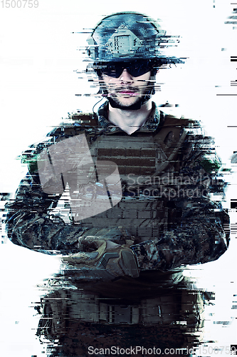 Image of soldier glitch