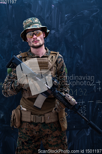 Image of modern warfare soldier