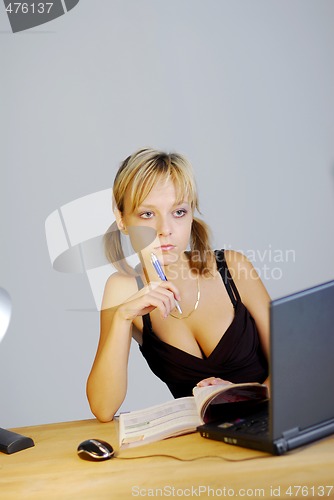 Image of In an office