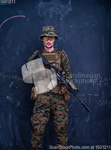 Image of modern warfare soldier