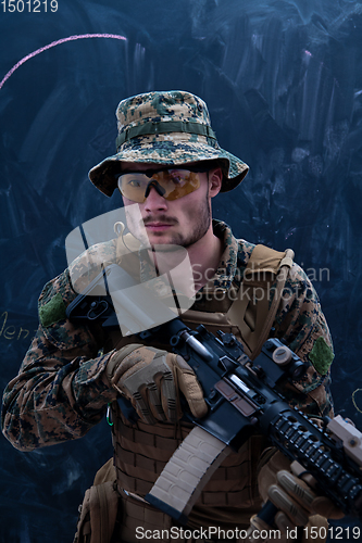 Image of modern warfare soldier