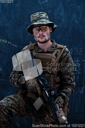 Image of modern warfare soldier