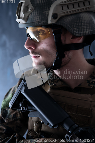 Image of modern warfare soldier