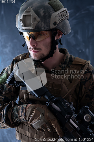 Image of modern warfare soldier