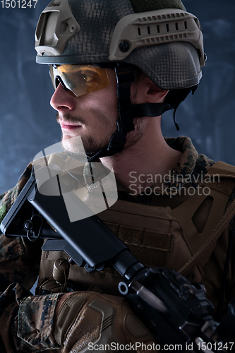 Image of modern warfare soldier