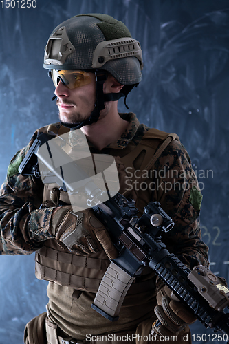 Image of modern warfare soldier