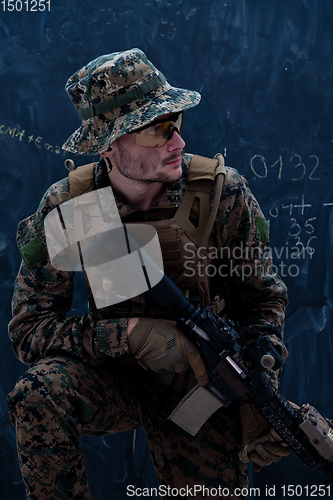 Image of modern warfare soldier