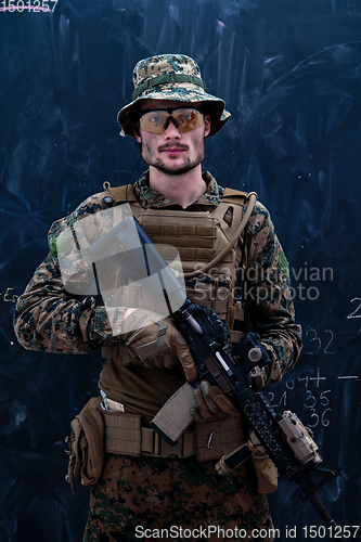 Image of modern warfare soldier