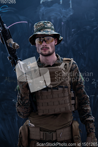 Image of modern warfare soldier