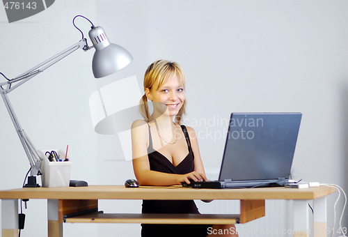 Image of In an office