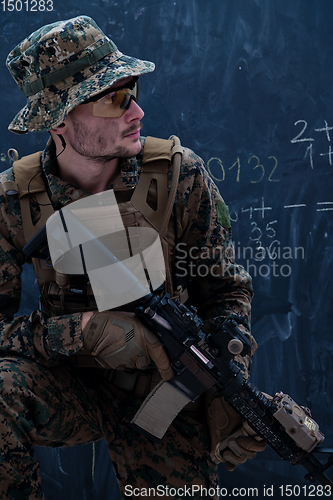 Image of modern warfare soldier