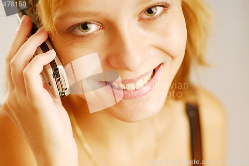 Image of Girl with phone